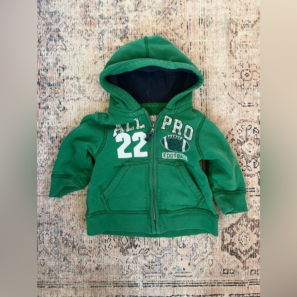 Place Green All Pro Football Hoodie